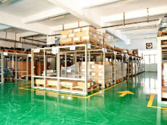 The raw materials warehouse